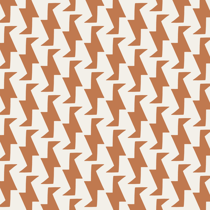 Troupe (Warm White/Copper) - Fabric