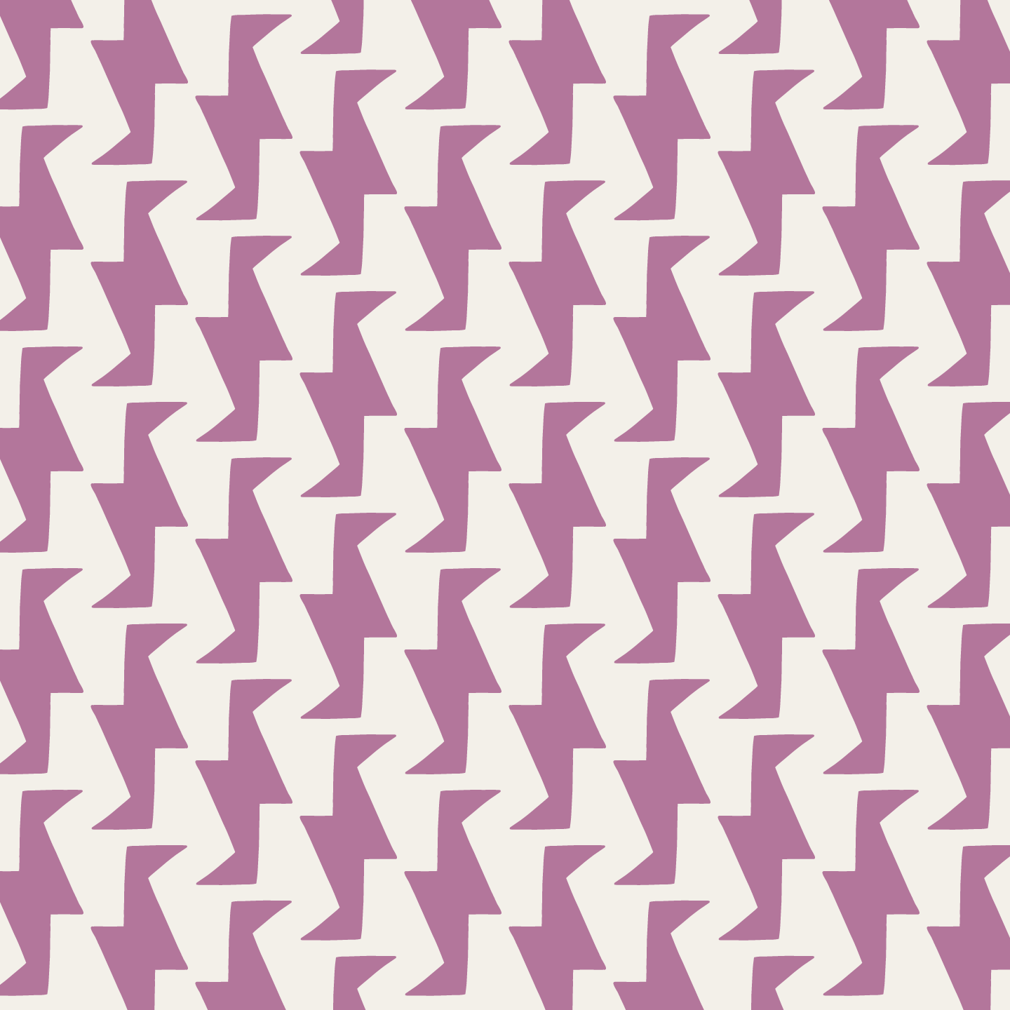 Troupe (Warm White/Orchid) - Fabric