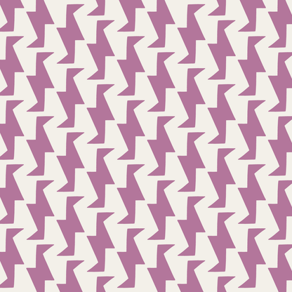 Troupe (Warm White/Orchid) - Fabric
