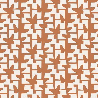 Cha Cha (Copper/Warm White) - Fabric
