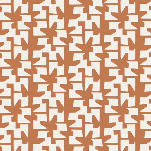 Cha Cha (Copper/Warm White) - Fabric