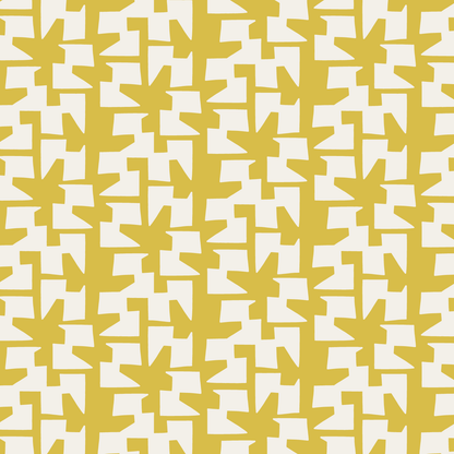 Cha Cha (Lemon/Warm White) - Fabric