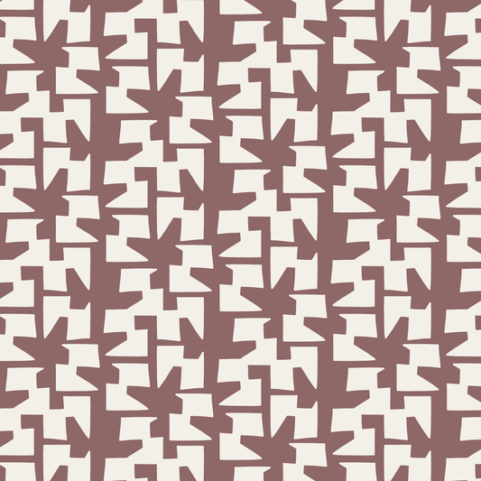 Cha Cha (Mocha/Warm White) - Fabric