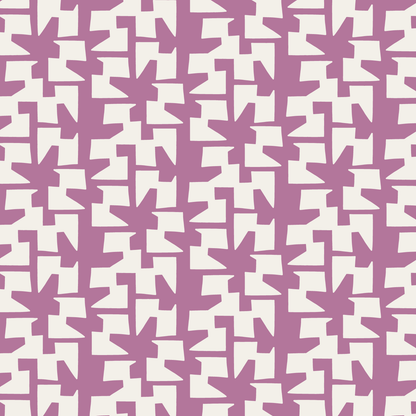 Cha Cha (Orchid/Warm White) - Fabric