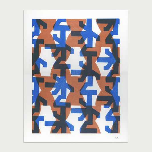 Field - 11" x 14" Risograph Art Print