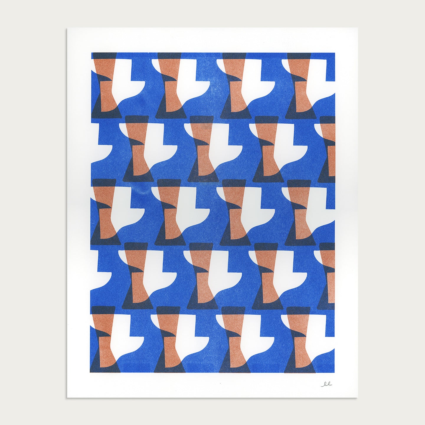 Flock - 11" x 14" Risograph Art Print