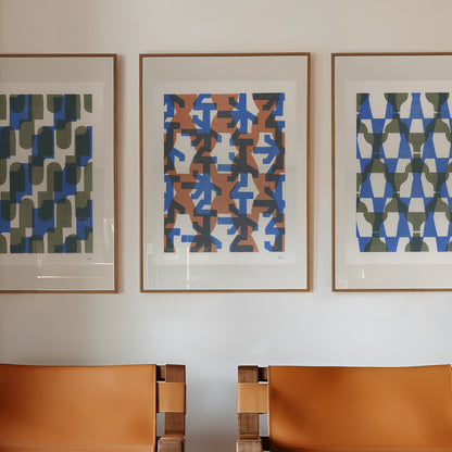 Field Notes – Set of 3 Risograph Art Prints