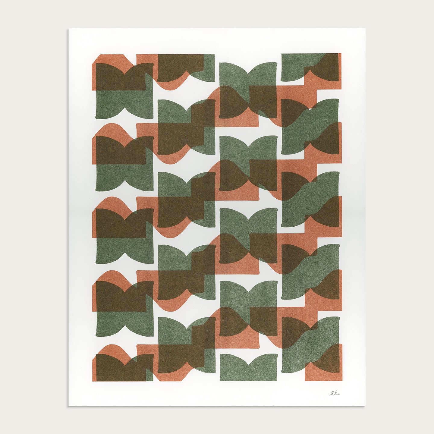 Succulents - 11" x 14" Risograph Art Print