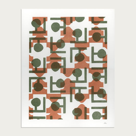 Weathervane - 11" x 14" Risograph Art Print