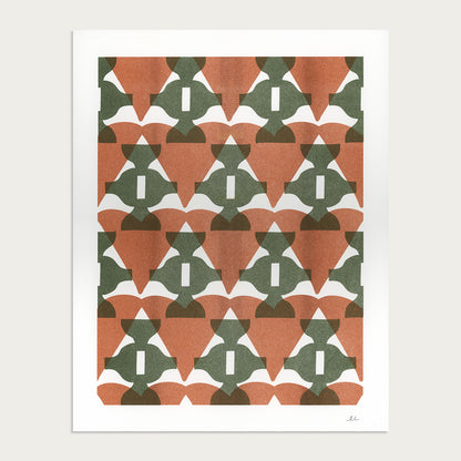 Shifting Light – Set of 3 Risograph Art Prints