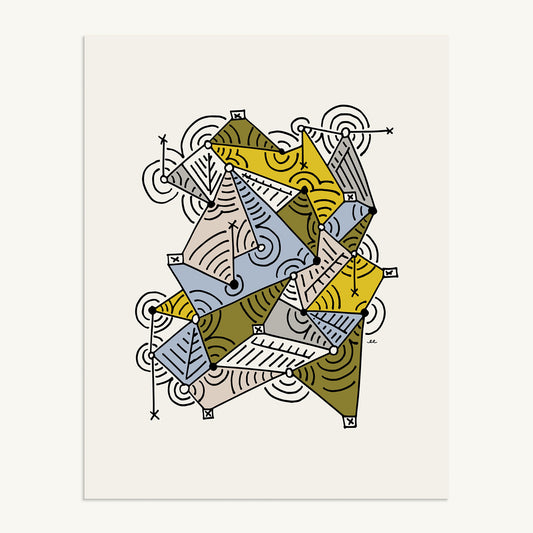 Hopscotch - Art Print