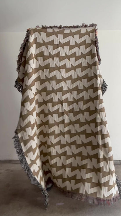 Ribbon - 60" x 80" Jacquard Woven Blanket