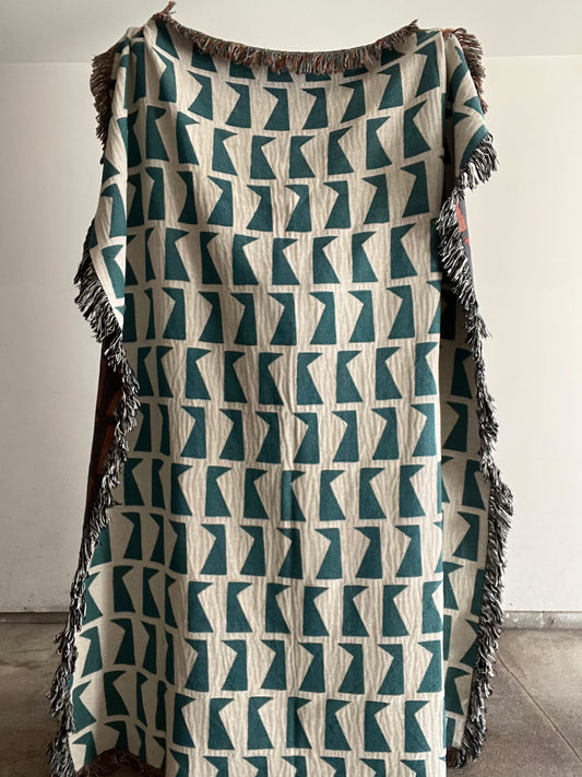 Procession - 60" x 80" Jacquard Woven Blanket