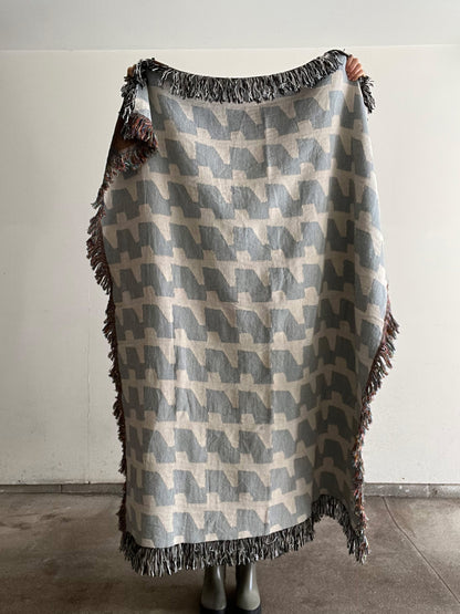 Waves - 50" x 60" Jacquard Woven Blanket